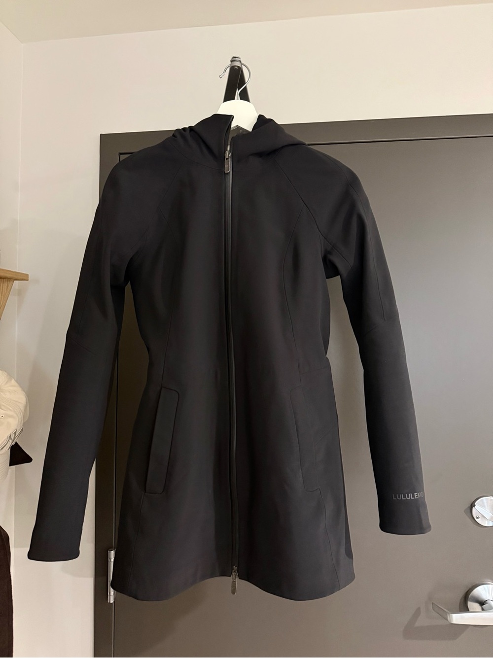Lululemon RepelShell black rain jacket